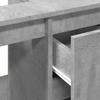 Modern bathroom vanity, storage cabinet under the sink, open storage on the side with door, 65x33x60 cm