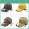 Summer Unisex Cotton Baseball Cap With Embroidered Letters For Casual Wear