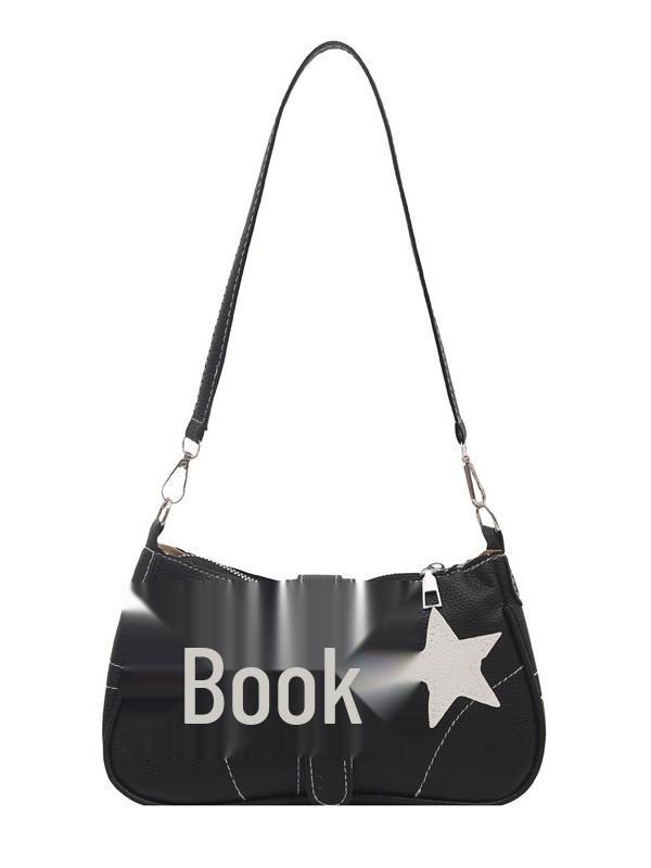 Trendy Star Design Women's Underarm Shoulder Bag - Fashionable and Versatile for Commuters