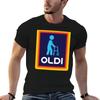 Aldi Inspired Oldi T-Shirt Non-Shrink Basic Cotton T-Shirt