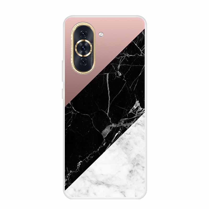 For Huawei Nova 10 Case 10Pro Clear Marble Soft TPU Silicone Back Cover For Huawei Nova 10 Pro Phone Case Funda Coque Nova10 Pro