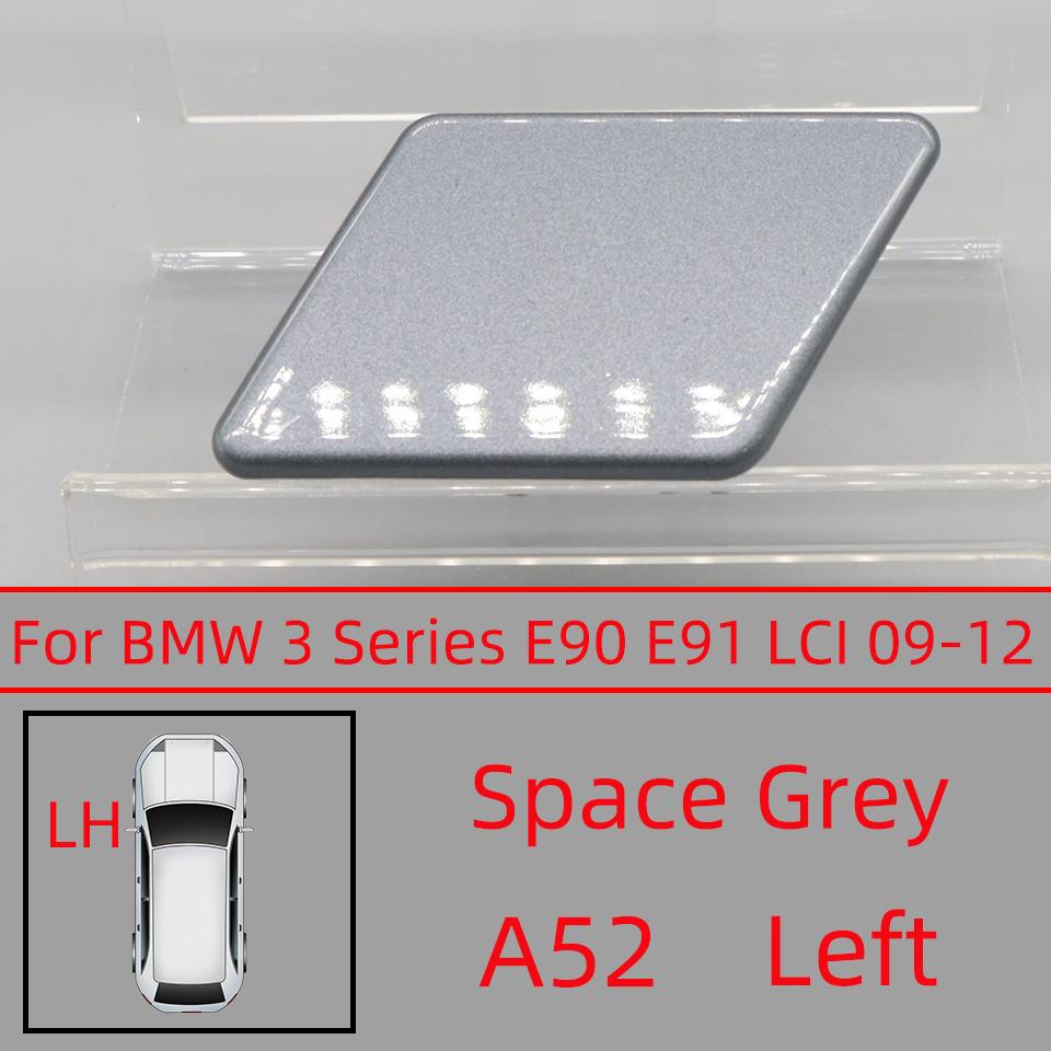 Headlight Washer Nozzle Cover For BMW 320 325 328 330 335 E90 E91 LCI 2009-2012 Sprayer Lid Cap Painted Washer Jet Cover Cap