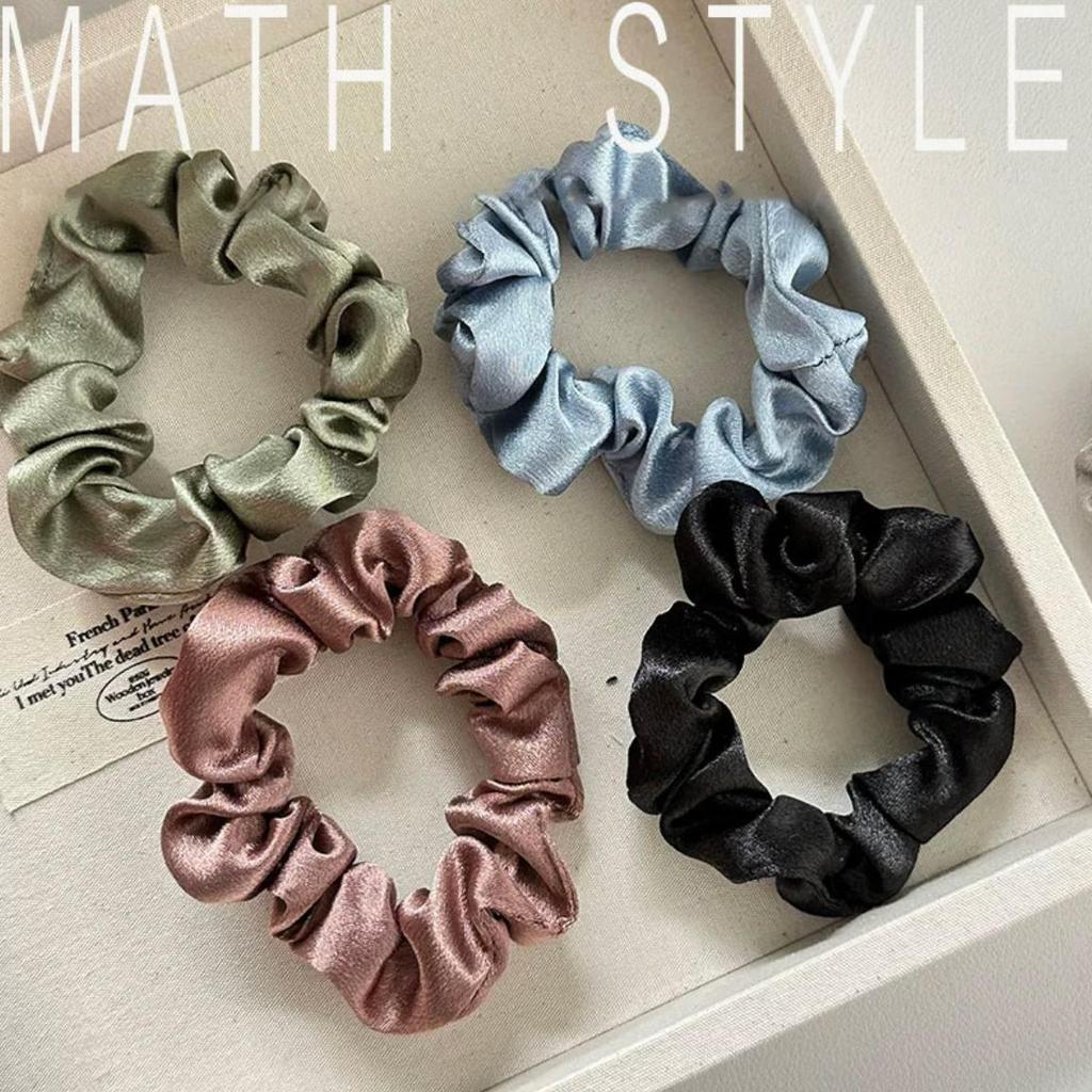 Satin Elastic Hair Band: Simple, Elegant, High-Elasticity Hair Accessory for All Seasons.