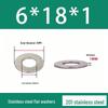 201 Stainless Steel Rust-proof Flat Washer - National Standard Hardware Fasteners with Complete Specifications, In Stock.