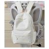Zaino stile letterario ins giapponese piccolo fresco a quadri zaino scolastico femminile campus scuola superiore studente universitario zaino autunno e inverno viaggio schiena