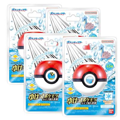 Of Bikkura Tamago Type Bath Additives X Set Chilly Soda [Set 4] 4-piece (cold Type, Scent)