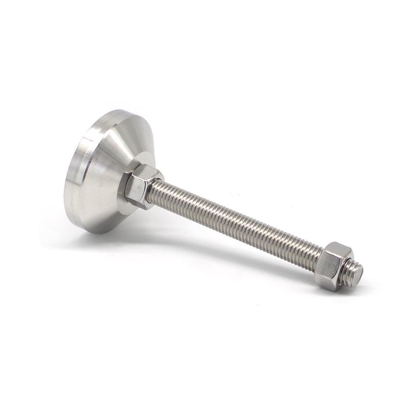 china supplier odm ss304 rohs 7616 60P m12 *50/80/100/120mm fixed level feet for cabinets m6 m8 m10 m12 m16
