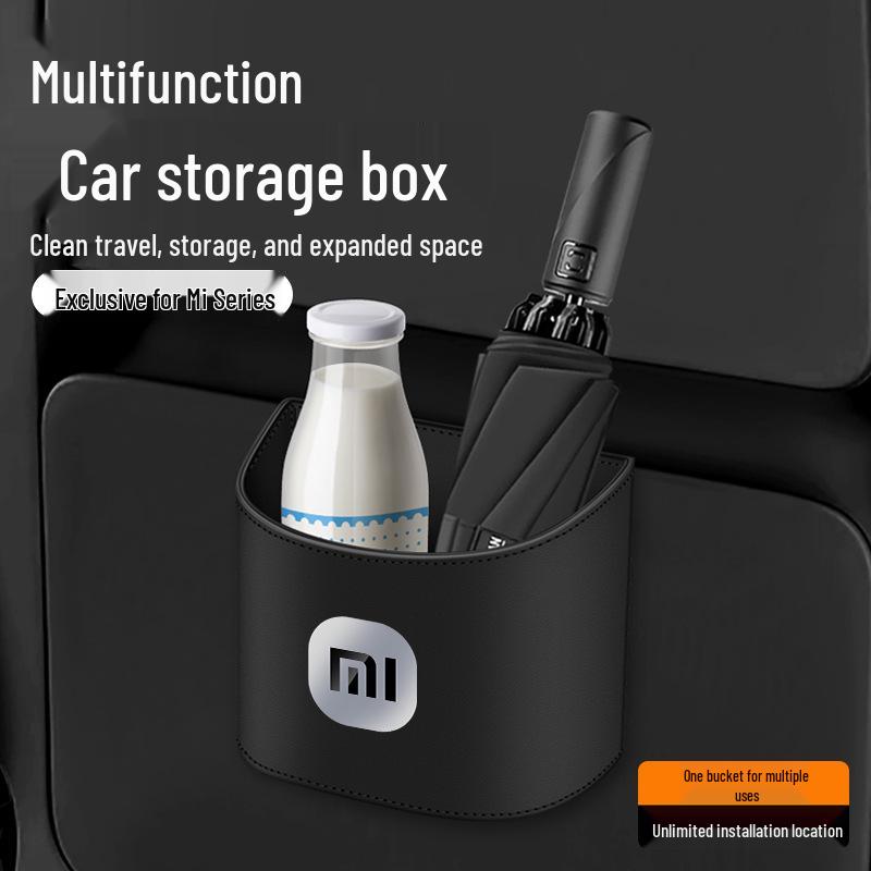 Compatible with Xiaomi SU7/SU7 Ultra: Car Trash Can, Interior Storage Bin, Decorative Accessory