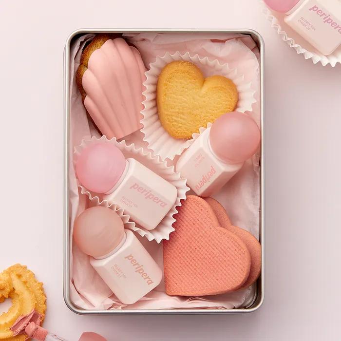 [NEW/2-pack] Peripera Blurry Talk Cheek [Gift] 10ml Remover 001 Strawberry Frappe