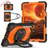 For Samsung Galaxy Tab S10 FE/Tab S9/Tab S9 FE.360° Rotating Grip Heavy Duty Protection Stand TPU+PC 3in1 Anti-knock Shockproof Tablets PC Case