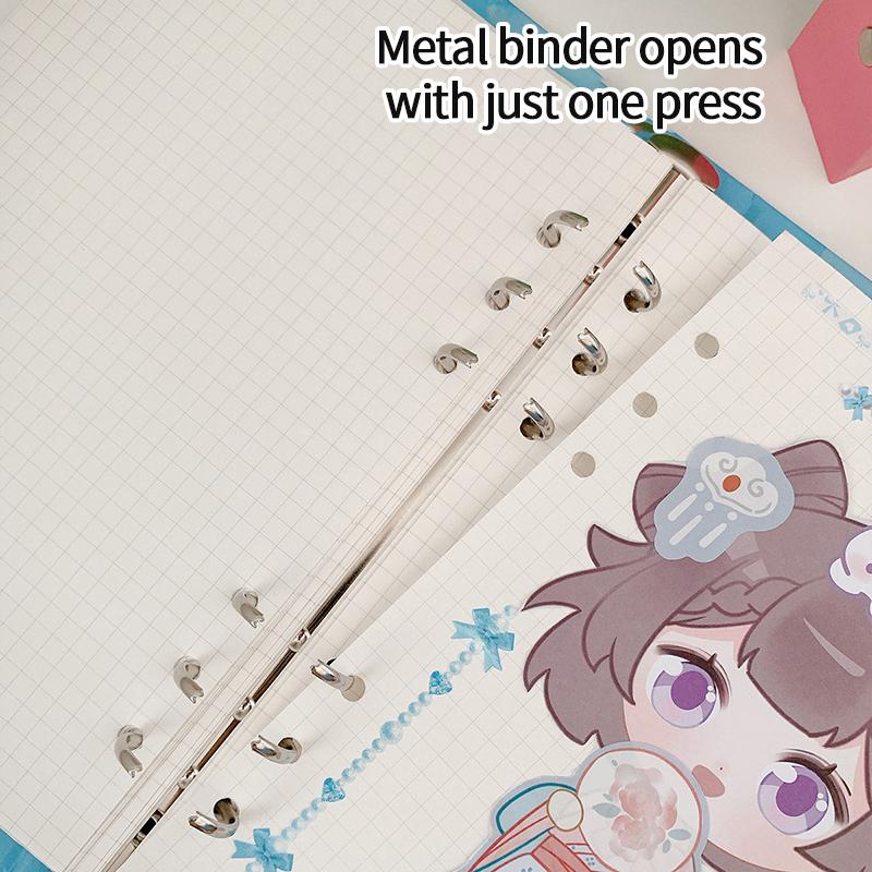 A5 Binder Photocards Kpop Photo Album Album for Photographs Cards Collect Book 10/25pc Inner Pages Kpop Binder Picture Albums