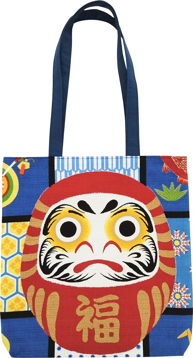 

Maruzen Japanese Tote Bag 34 x 34 x Hiromi Sato Daruma 5.5cm