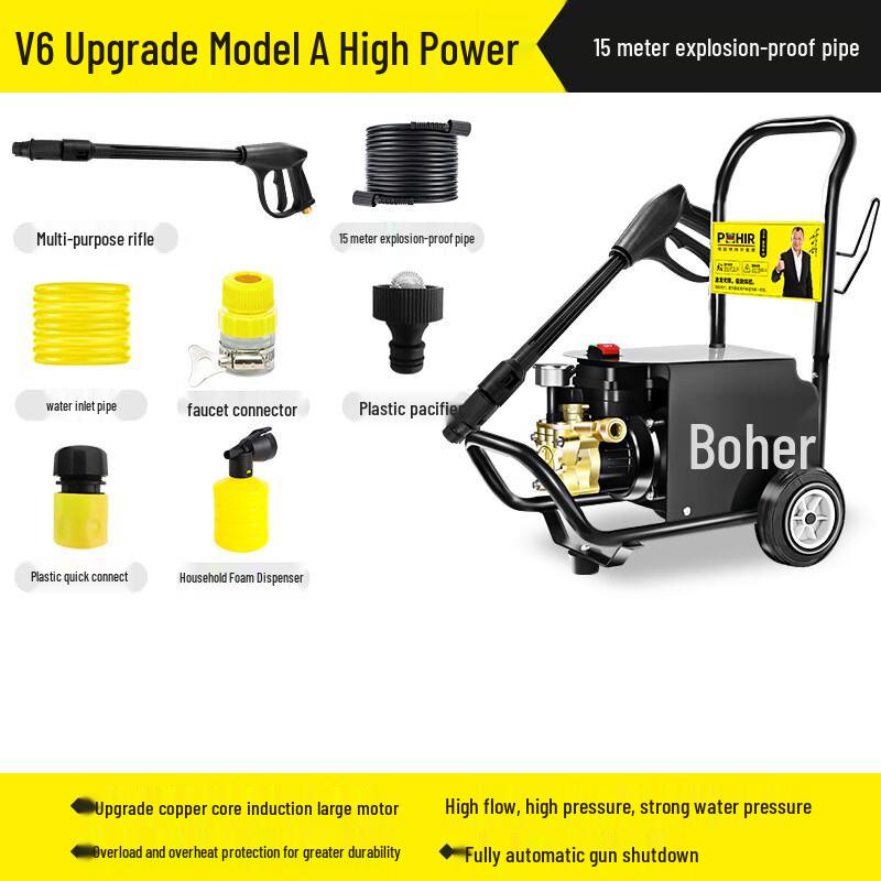 Lanmo V6 Ultra-High Pressure Washer CN plug (adapter included)