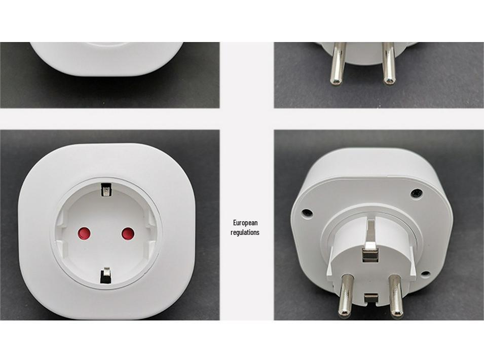 Smart WiFi Socket: Brazil, Italy, Switzerland, Australia, Israel, India Standards Compatible