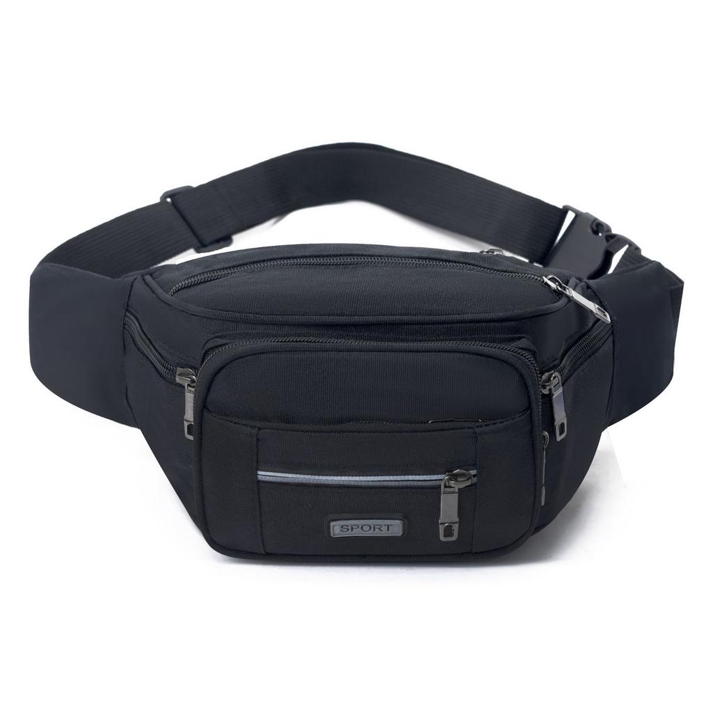 Nuevo Estilo, Riñonera, Para Hombre, Gran Capacidad, Casual Deportivo Viaje, Bandolera, Moda Coreana, Mochila Cruzada, Bolso de Hombro Multiusos