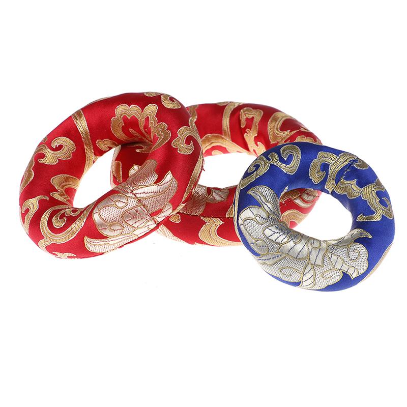 Tibetan Singing Bowl Mat Himalayan Hammered Chakra Meditation Religion Belief