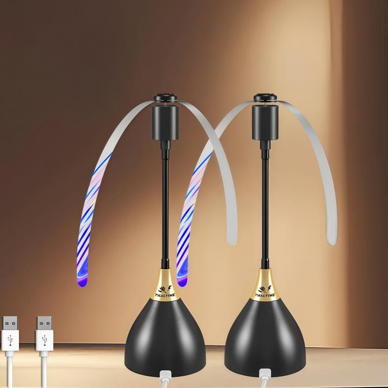 2ks/3ks Ventilátor odpuzující mouchy Ventilátor hubící mouchy Ochrana jídla, Tichý a účinný odpuzovač much, Ideální volba pro rodinu nebo kempování