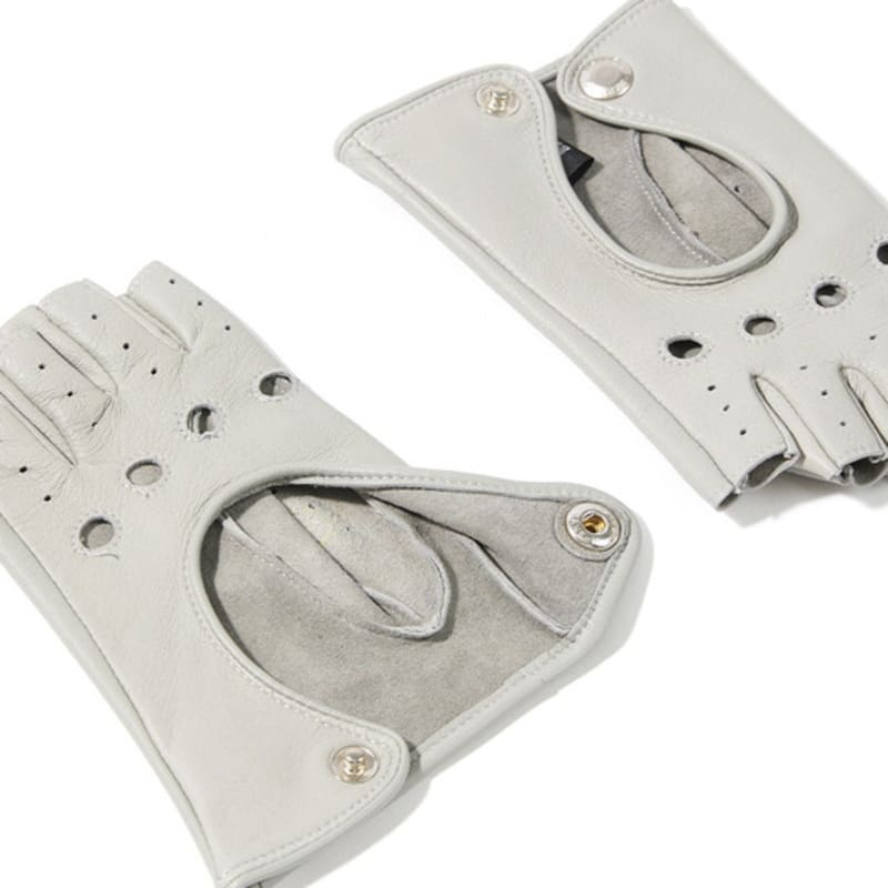 DENTS Paris Women's Driving Gloves - Dove Grey