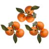 Fake Orange Artificial Display Decors Fake Food Lifelike