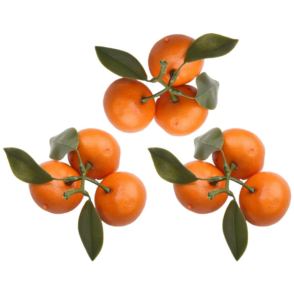 Fake Orange Artificial Display Decors Fake Food Lifelike