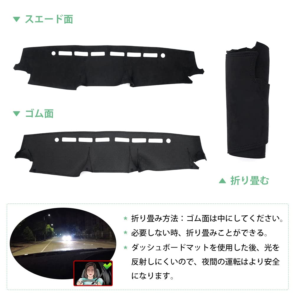 Cartist New Jimny JB64 Jimny Sierra JB74 Dashboard Mat Dashboard Cover Polyester Material Current JIMNY SIERRA Exclusive Custom Parts Sun Protection