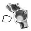 Thermostat Housing Cover for BMW 525i 325i M3 Z3 E34 E36 with Gasket Brand New Aluminum 11531722531 11531740437 Polished