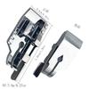 Multifunctional Electric Sewing Machine with Zipper, Binding, and Overlock Presser Foot Attachments