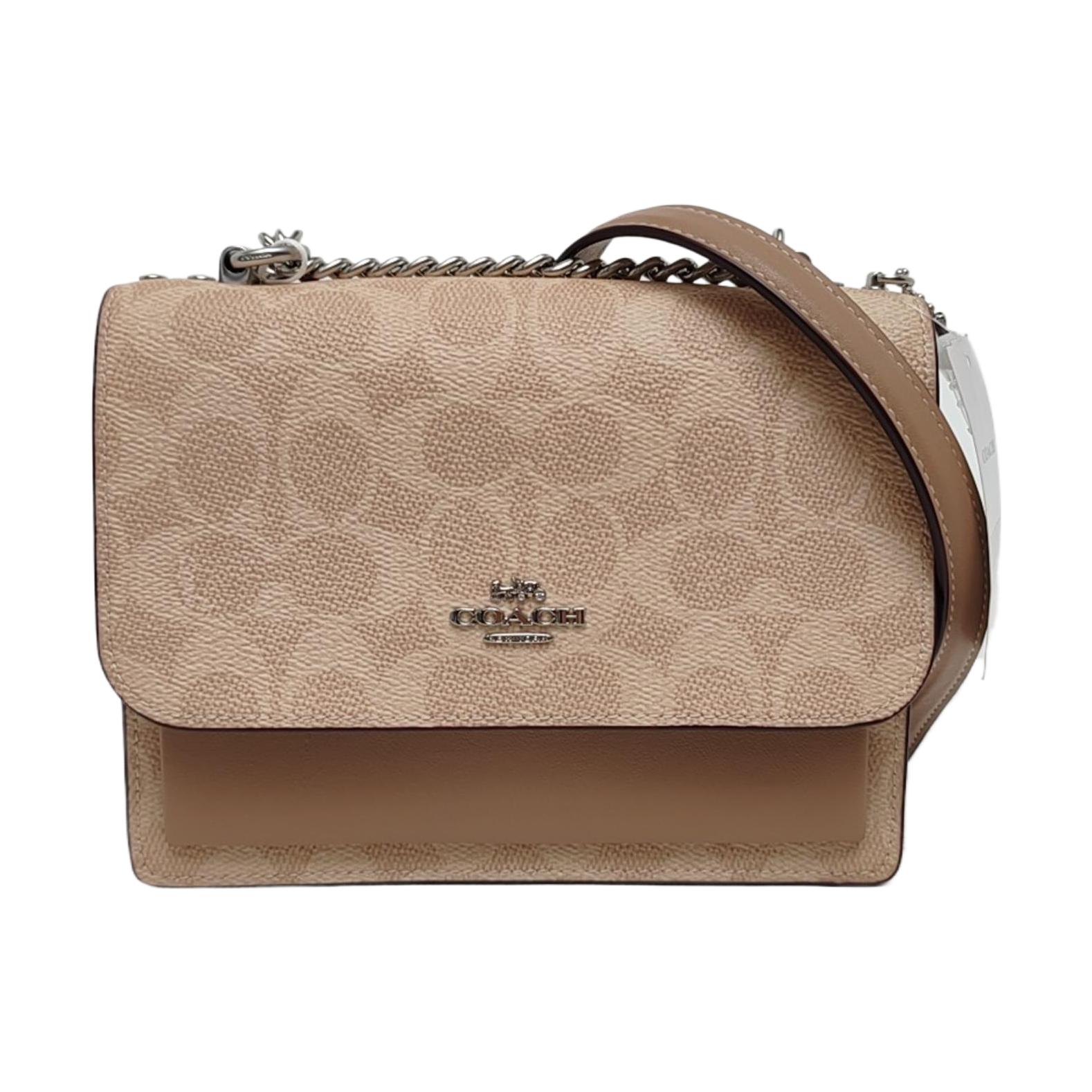 [Pre-Owned] Klare 18 Logo Buckle Closure Crossbody Bag - Excellent #LGV66I ONE SIZE