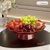 Lotus Leaf Plastic Serving Platter