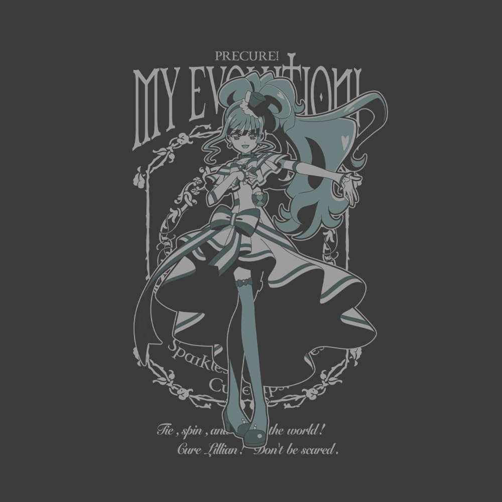 2D COSPA Wonderful Pretty Curialian SUMI L Size [Official] Cure! T-shirt