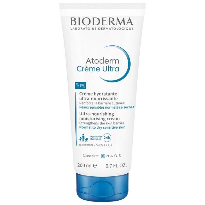 Bioderma Atoderm Crème Ultra Soin Hydratant Ultra-Nourrissant Peaux Normales à Sèches 200 ml
