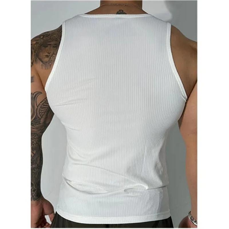 Summer Quick Drying Thread Fitness Vest Men's Elastic Sleeveless Sports Sleeveless Vest