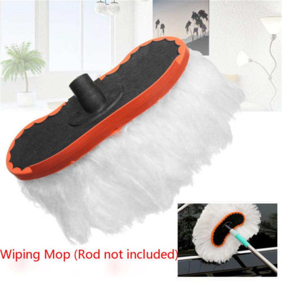 1Pcs Cleaning Brush Car Wash Duster Wax Adjustable Telescoping Dusting Cleaning Brushes Tools Wiping Mop