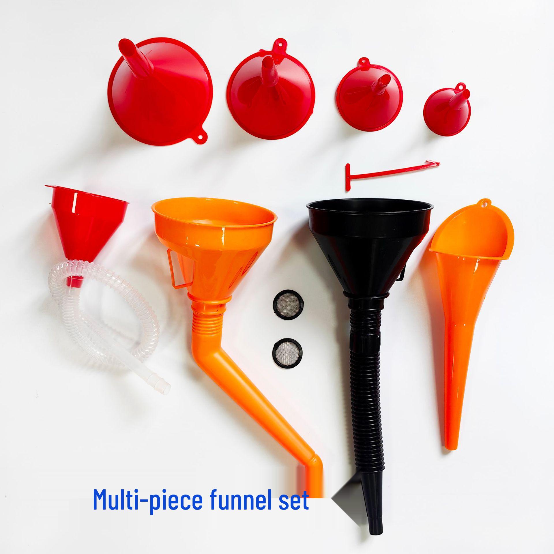 Multi-Functional Car & Motorcycle Fuel Funnel Set Refueling Funnel Set