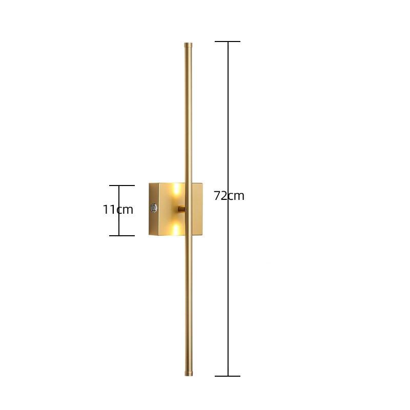 Wireless Rechargeable LED Sconce Touch Switch Black Wall Mounted Light Bedroom Hallway Living Room Indoor Lighting Lamp
