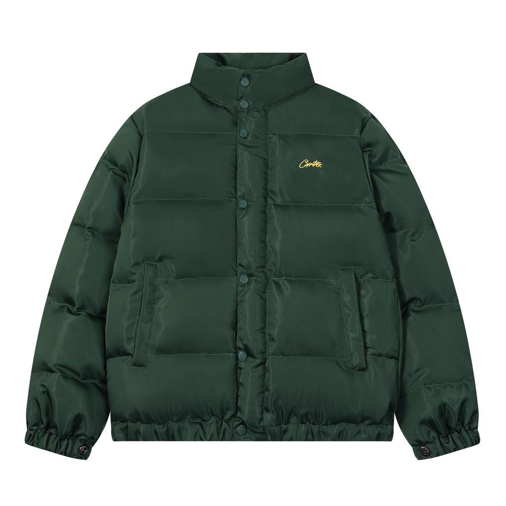 Chaqueta de Invierno Acolchada de Plumas Corteiz Alcatraz con LOGOTIPO Bordado