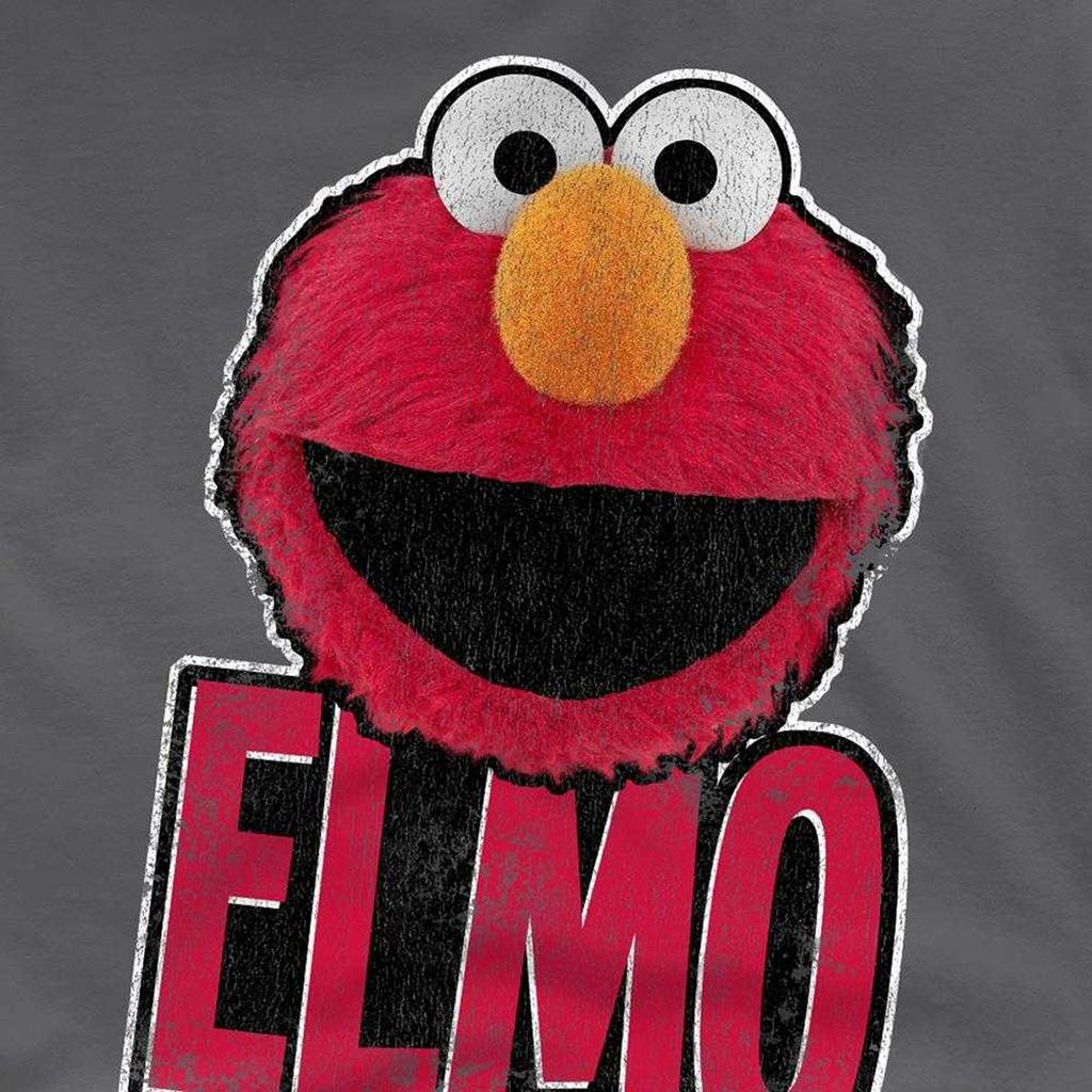 Sesame Street Unisex Adult Elmo Smile T-Shirt