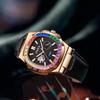 ONOLA 3855CH Luxury Watch Luminous Hands Charm Men's Mechanical Cheap Price Fashion Leather Band Automatic Male Watches