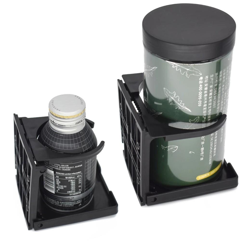 Drink Holder Bottle Cup Holder Interior Beverage Black Boat Camper Can Folding For Car Mount Rack Truck Van 1x