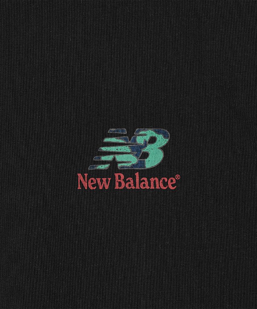 Nyuballanseu Nbneg21513 / Uni Nb Friends Earth Graphic Short Sleeve T-Shirt (Black)