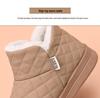 Women's Waterproof Velvet-Lined Winter Boots: Non-Slip, Thick Sole, Warm Cotton Snow Boots for Moms