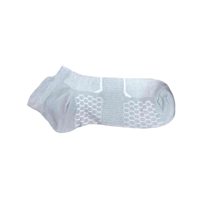 Man Cotton Short Socks Fashion Breathable Mesh Men Comfortable Casual Ankle Sock Pack Male Street Fashions светло-синий