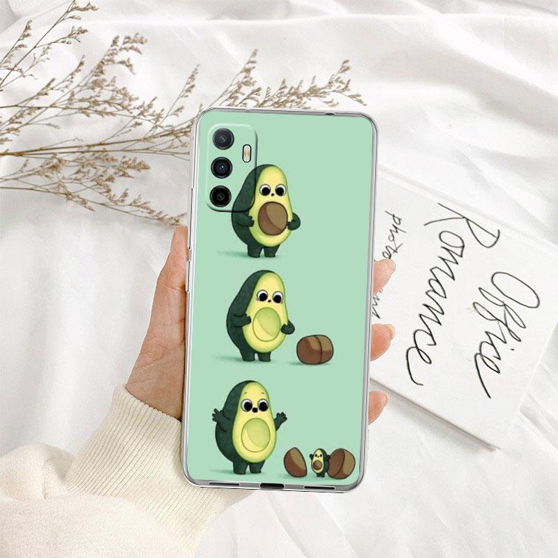IK8 Avocado fruit art Transparent Phone Case for Motorola Moto Edge 20 30 40 50 S30 Fusion Ultra Pro Neo Lite + G200 G23