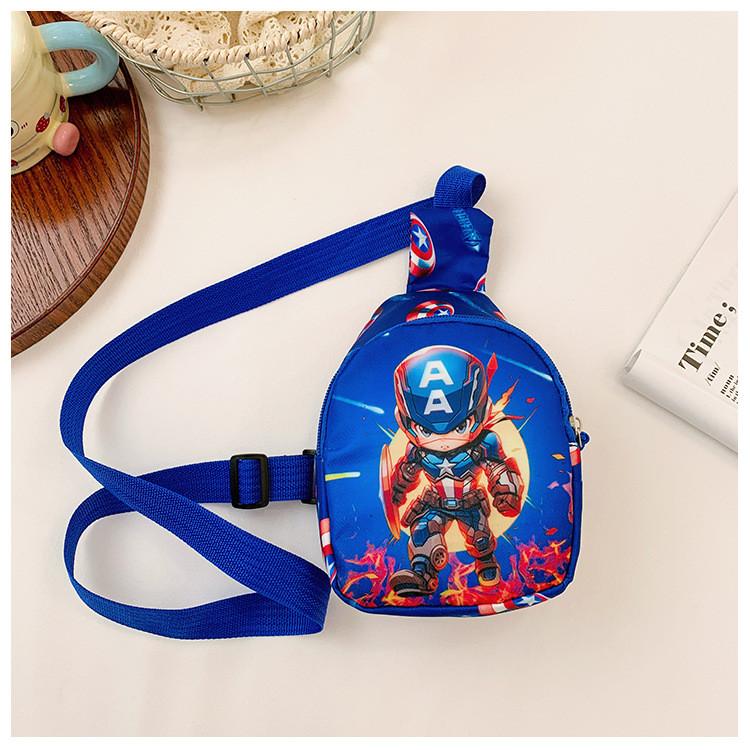 Superhero Printed Cartoon Shoulder Bag Child Outdoor Casual Bag Crossbody