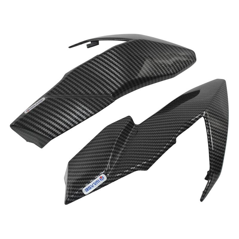 WAASE For Kawasaki Z650 Z 650 ABS 2017 2018 2019 Front Headlight Side Panels Cover ABS Injection Fairing Cowl