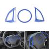 3pcs Steering Wheel Frame Decor Cover Trim For Chevrolet Camaro 2017+Accessories