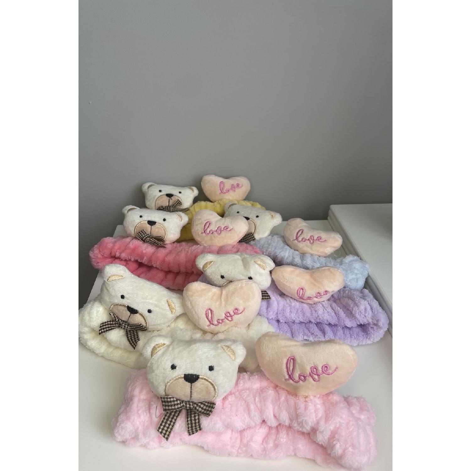 

Мытье лица, удаление макияжа, уход за кожей, повязка на голову, бандана, плюшевая корона, фигурка, корона для волос с ушами