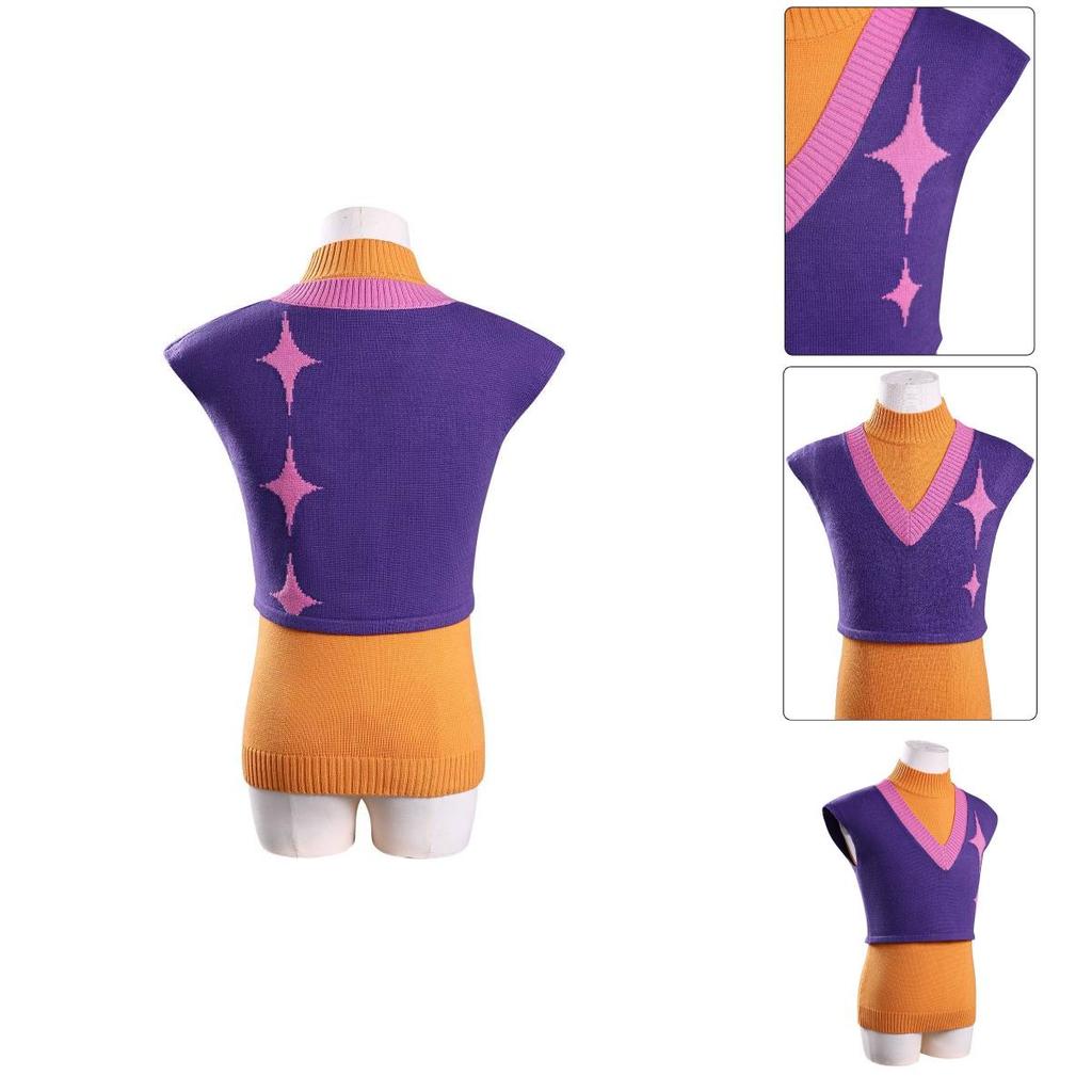 Kpop Demon Hunters Cosplay Costume With Polyester Fabric For Anime Game Role Play