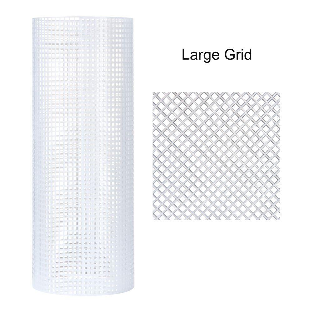 DIY Handcraft Craft Supplies Hook Bags Plastic Mesh Cloth Thread Hook Bag Rug