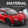 1/24 scale Bugatti Chiron alloy die-cast car model simulation children's toy sports car collection ornaments boy gift